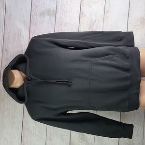 Arizona dark gray pull over sweater with hoodie sz Sm